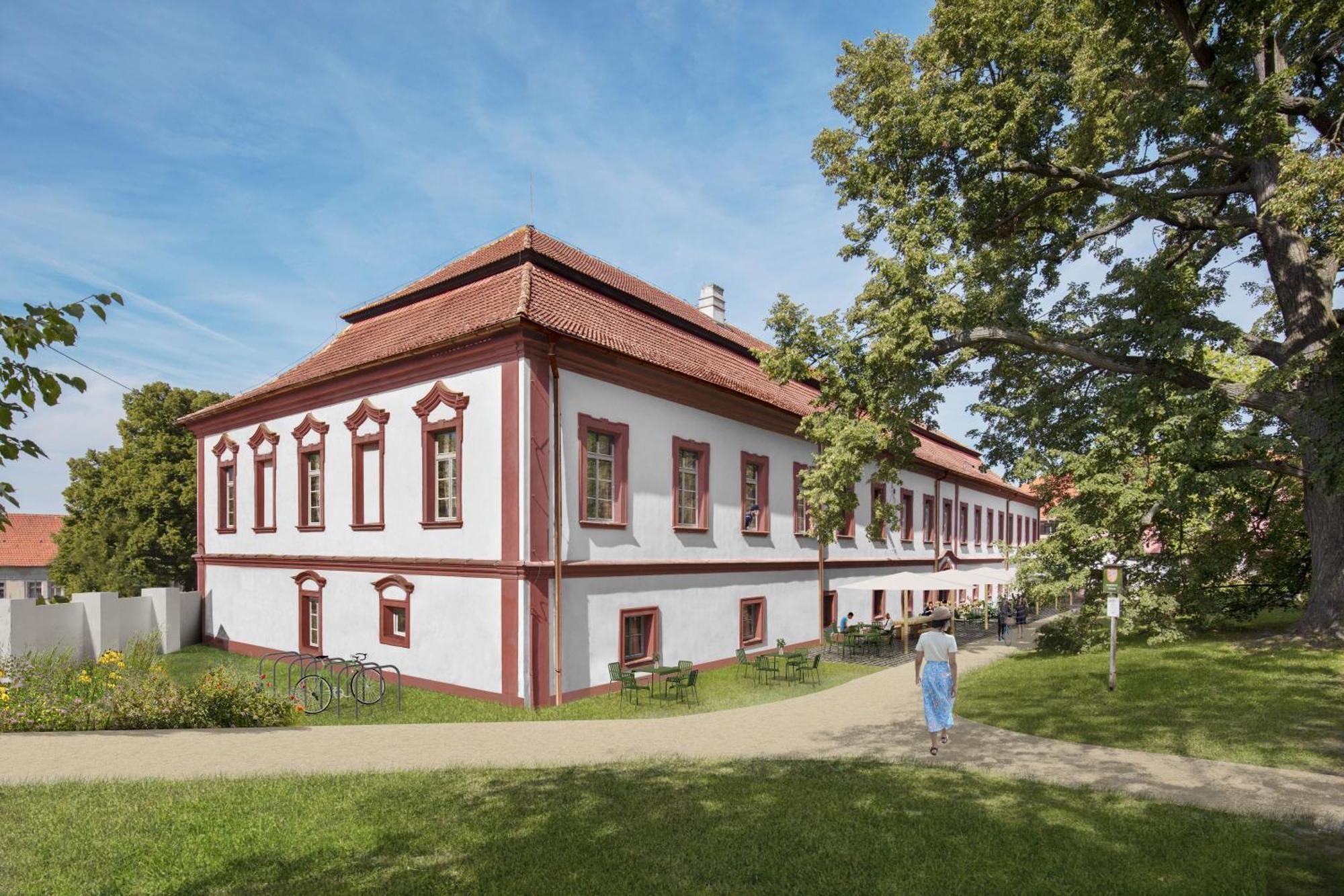 Zamek Naceradec Hotel Buitenkant foto