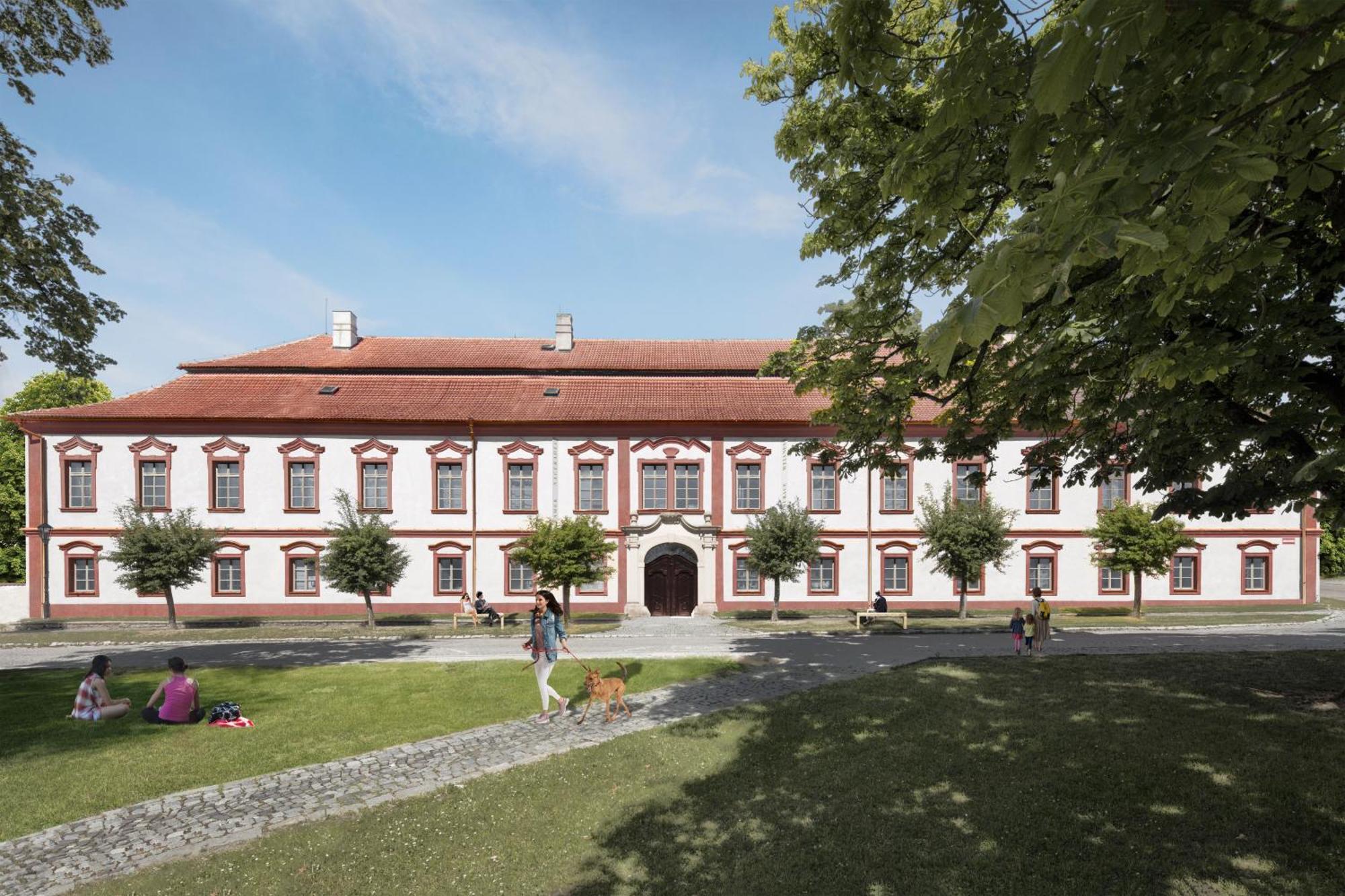 Zamek Naceradec Hotel Buitenkant foto