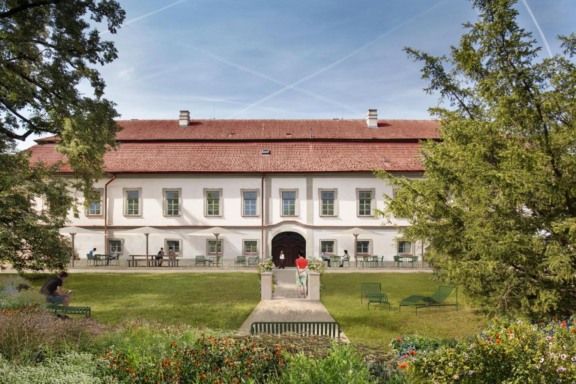 Zamek Naceradec Hotel Buitenkant foto